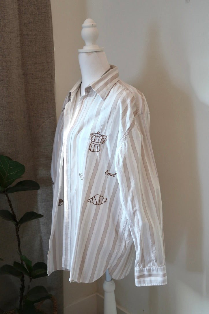 Latte & Linen Shirt no. 3 - Omel Studio - Clothes