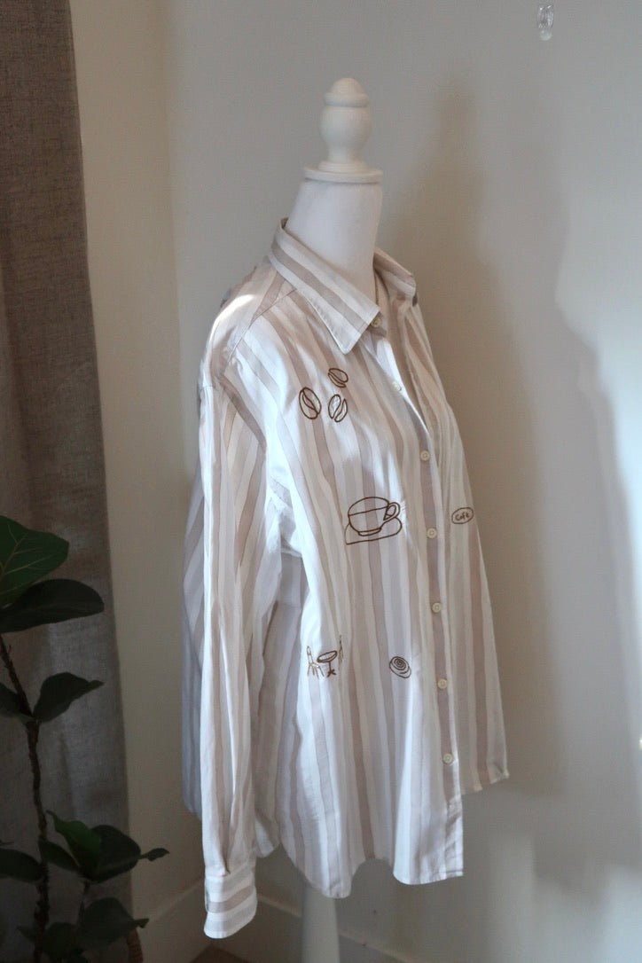 Latte & Linen Shirt no. 3 - Omel Studio - Clothes