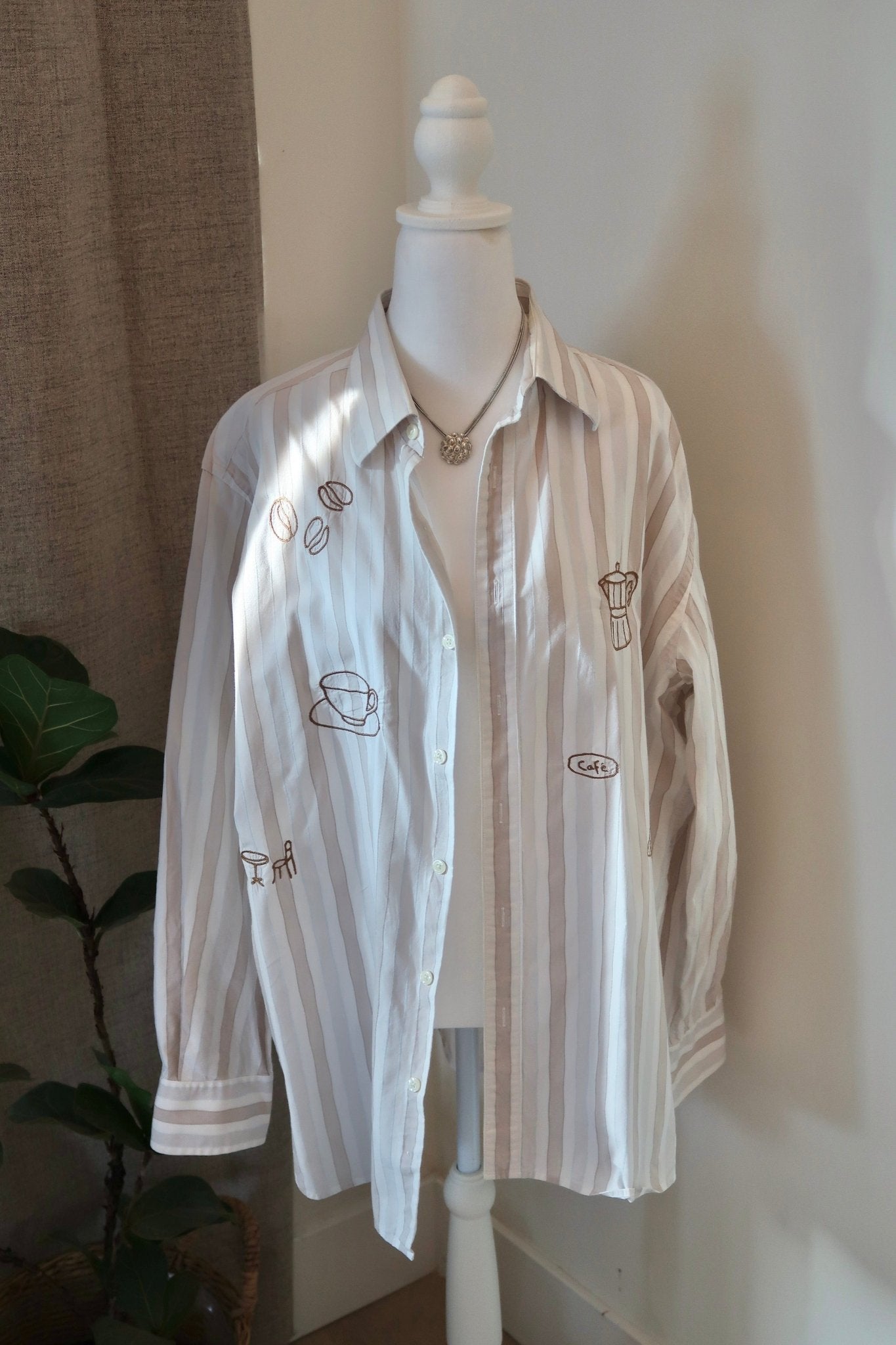 Latte & Linen Shirt no. 3 - Omel Studio - Clothes