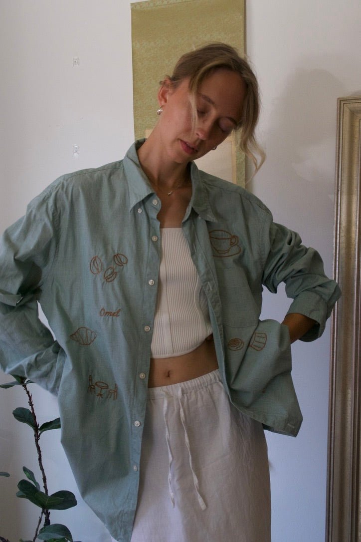 Latte & Linen Shirt no. 4 - Omel Studio - Clothes