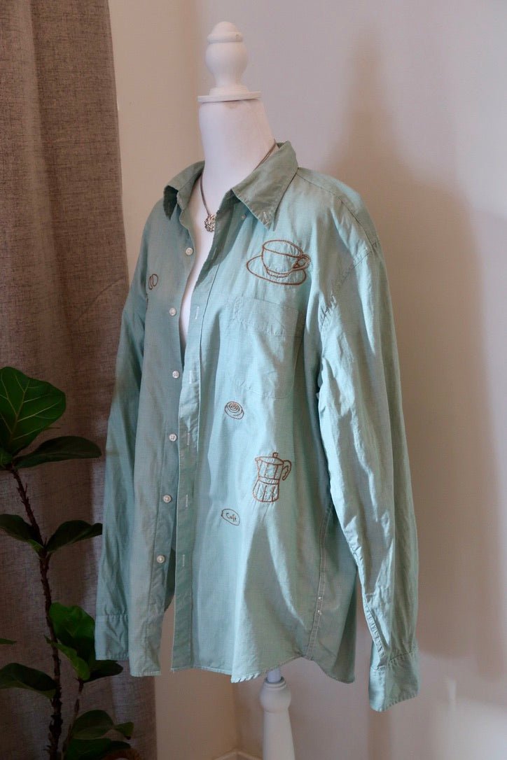 Latte & Linen Shirt no. 4 - Omel Studio - Clothes