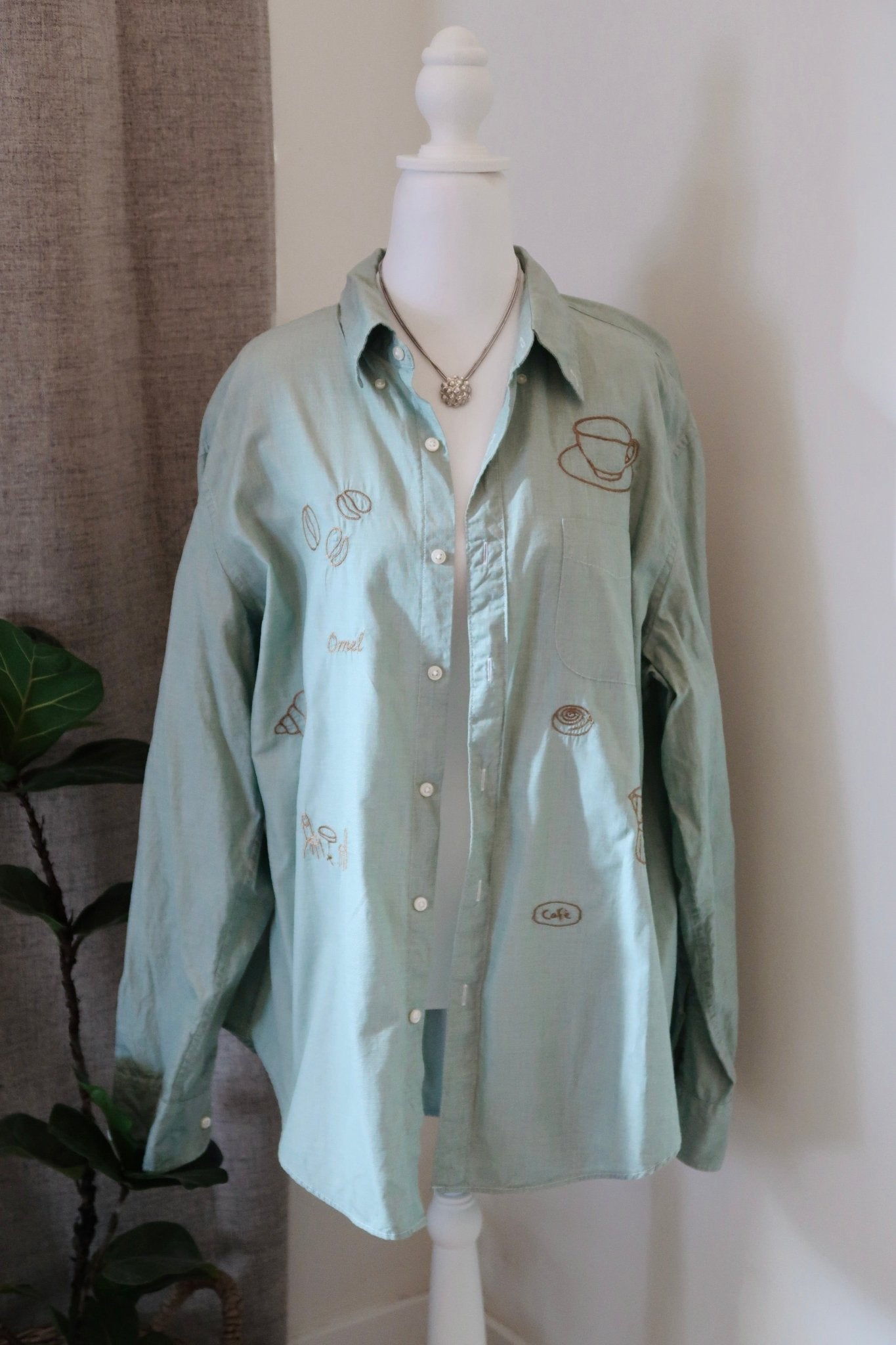Latte & Linen Shirt no. 4 - Omel Studio - Clothes