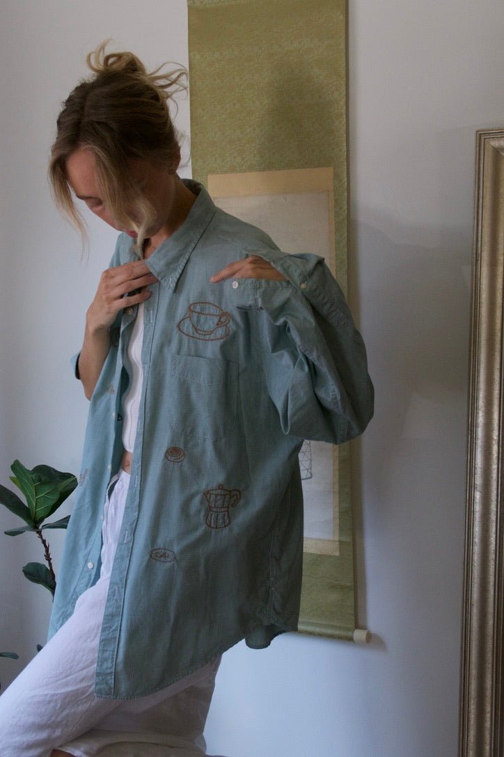 Latte & Linen Shirt no. 4 - Omel Studio - Clothes