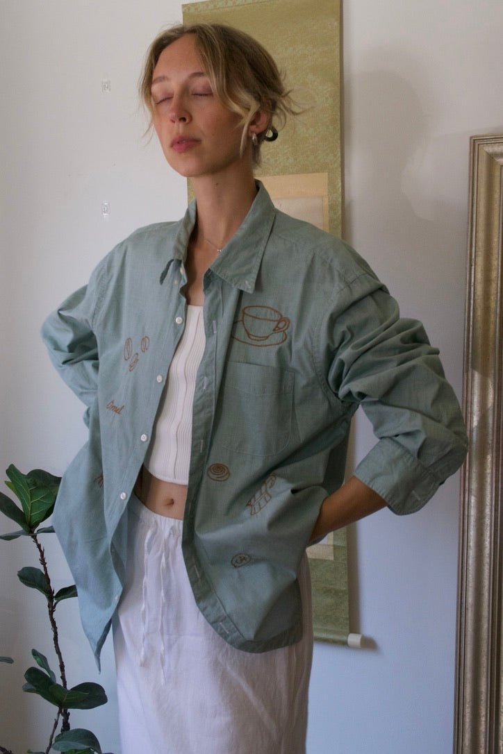 Latte & Linen Shirt no. 4 - Omel Studio - Clothes