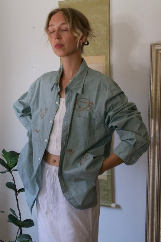 Latte & Linen Shirt no. 4 - Omel Studio - Clothes