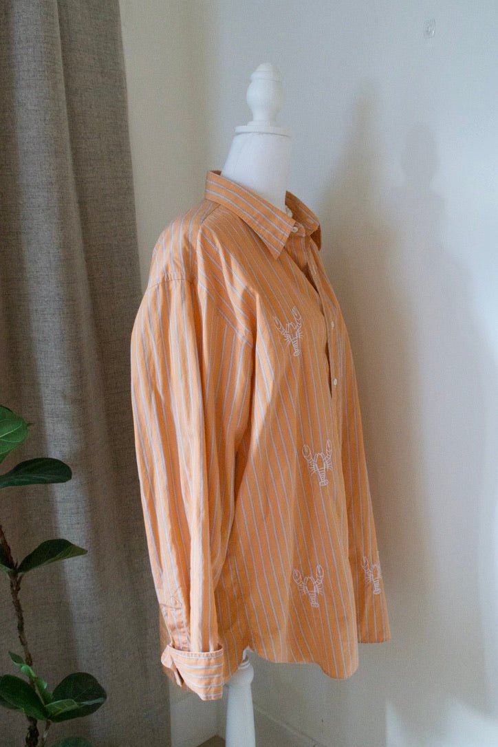 Lobster embroidered shirt no. 1 - Omel Studio - Skjorte