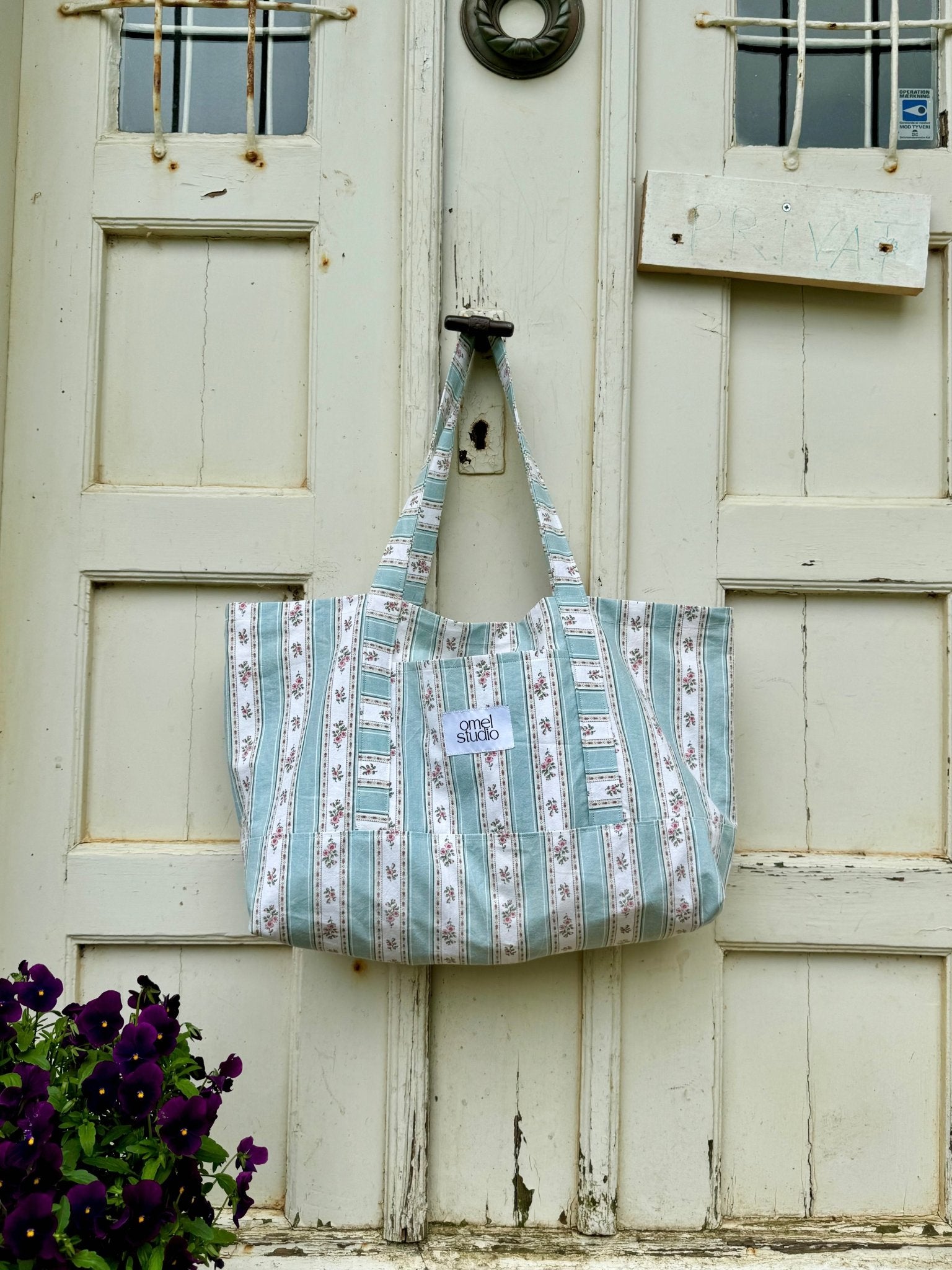 Marie totebag no.9 (stor) - Omel Studio - totebag