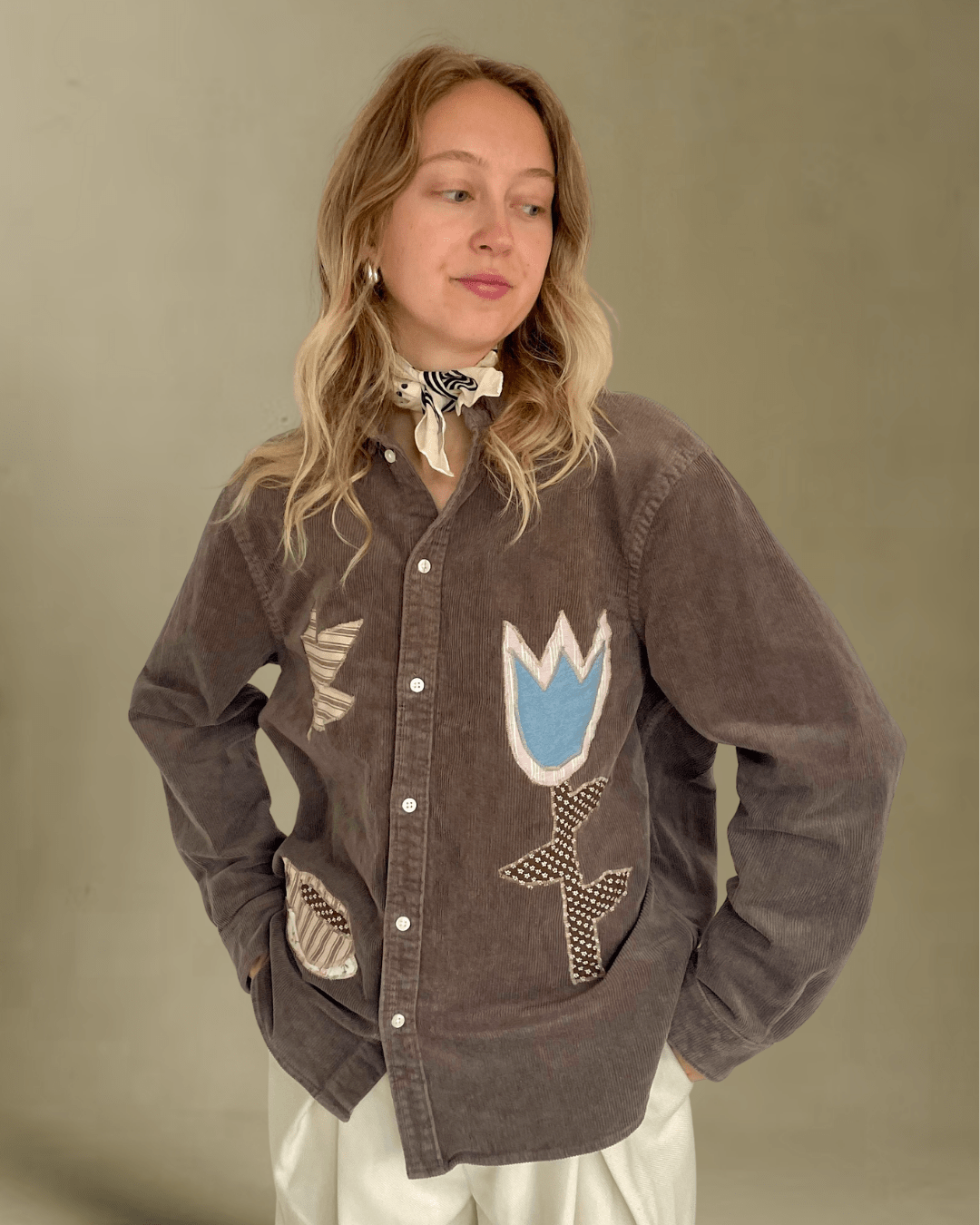 Patchwork skjorte no.1 - Omel Studio - 