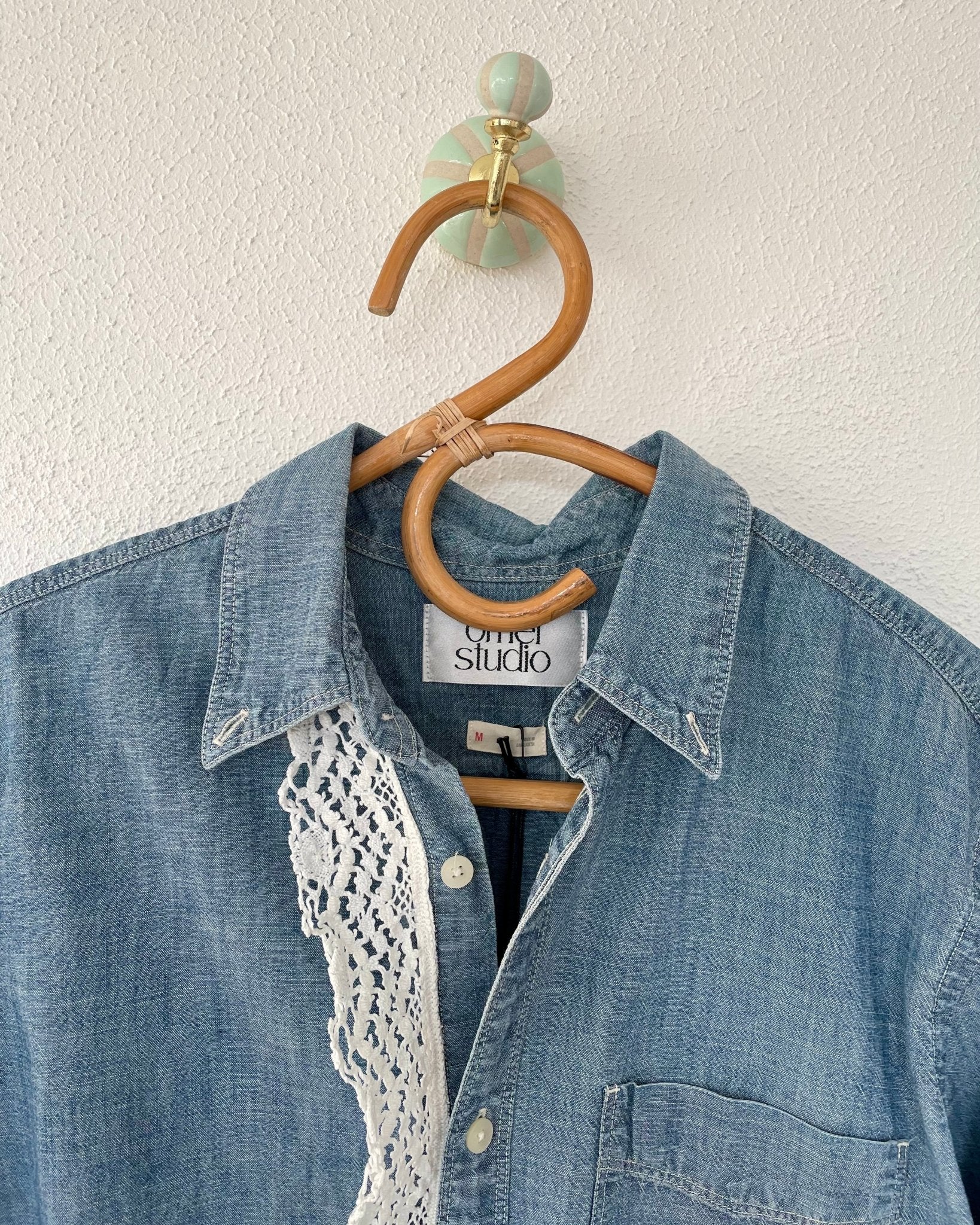 Patchwork skjorte no.10 - Omel Studio - 