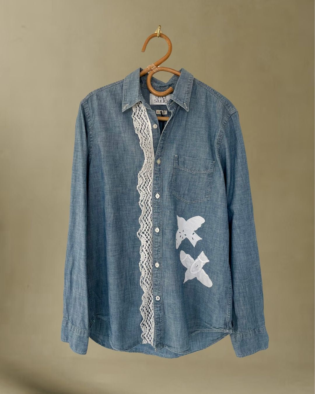 Patchwork skjorte no.10 - Omel Studio - 