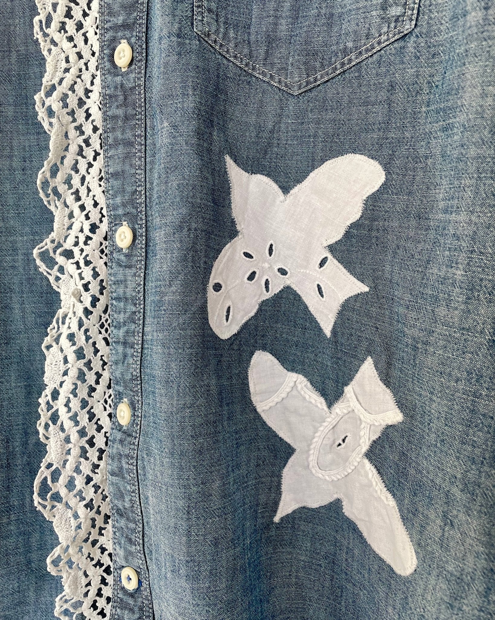 Patchwork skjorte no.10 - Omel Studio - 