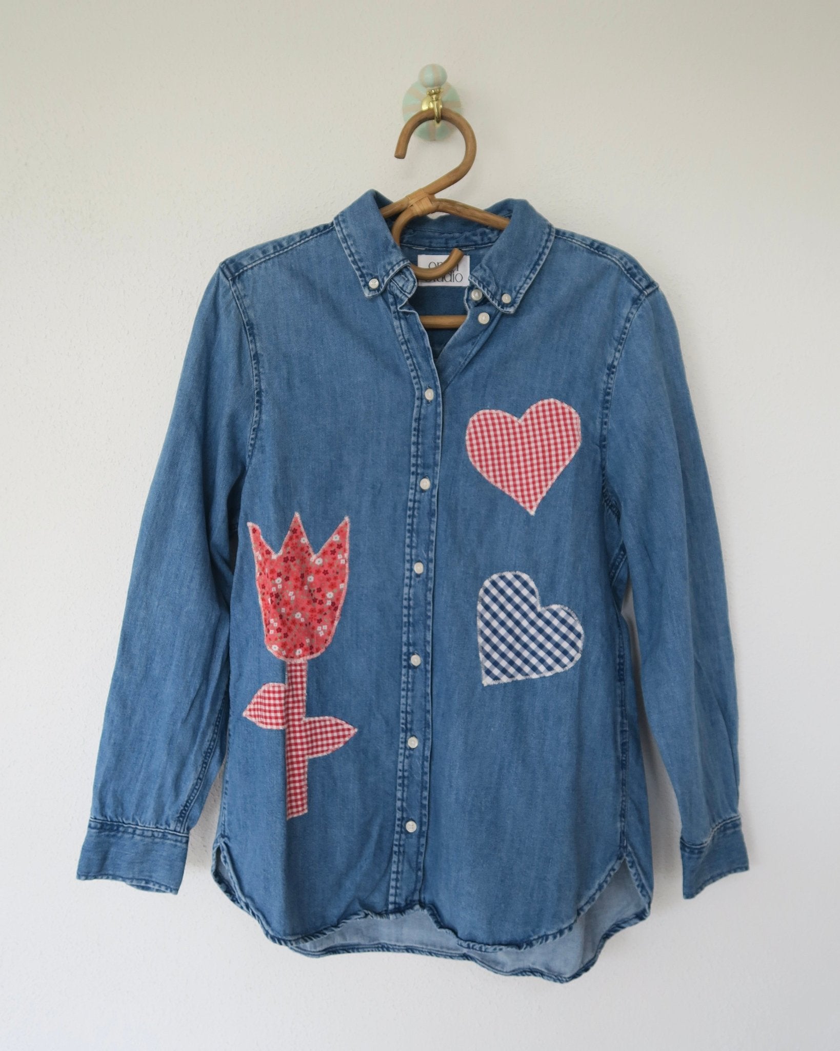 Patchwork skjorte no.2 - Omel Studio - 