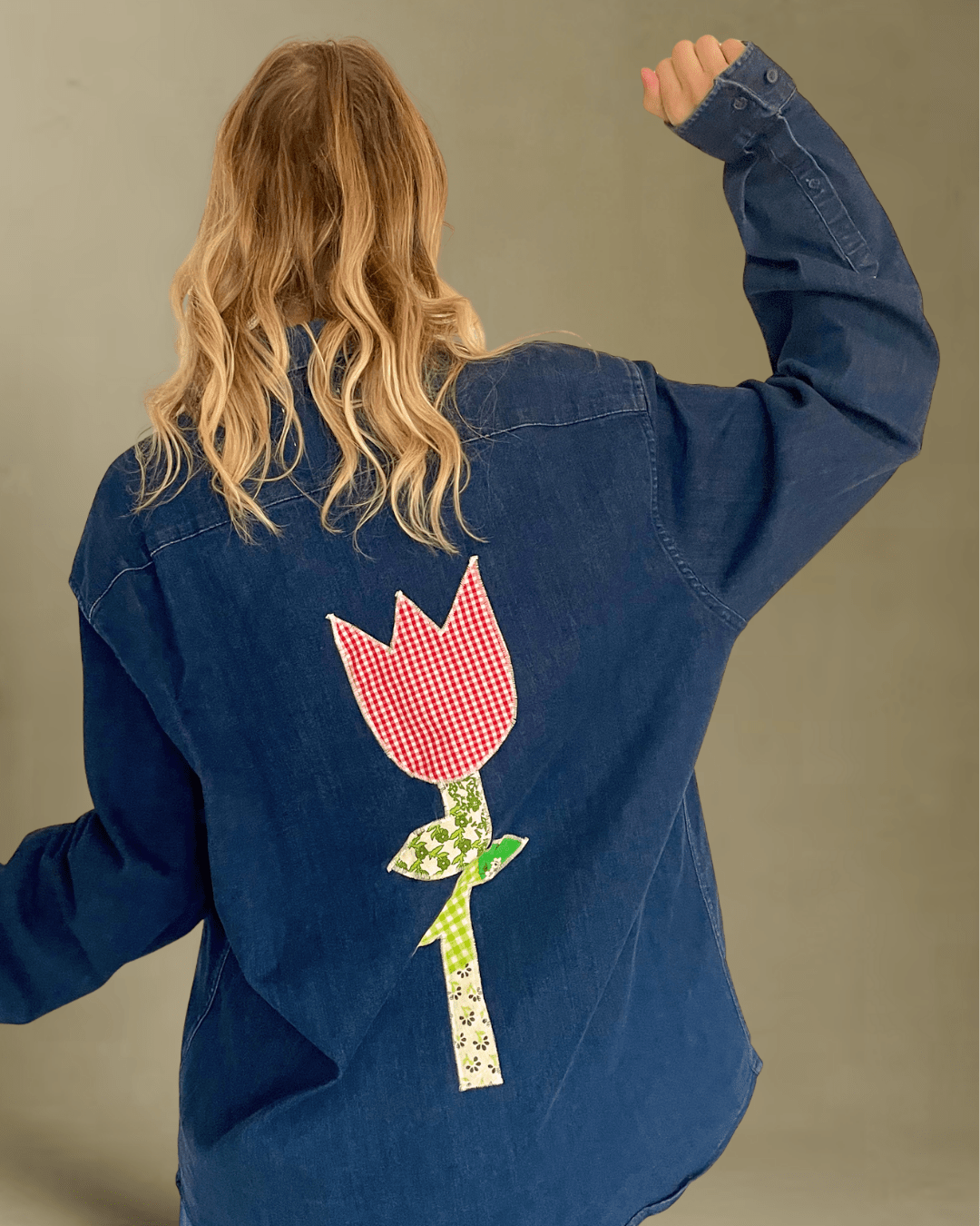 Patchwork skjorte no.4 - Omel Studio - 