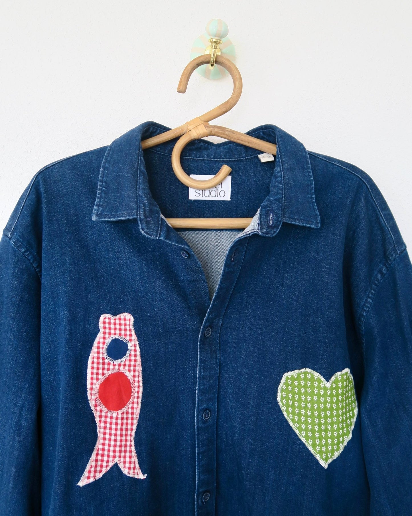 Patchwork skjorte no.4 - Omel Studio - 