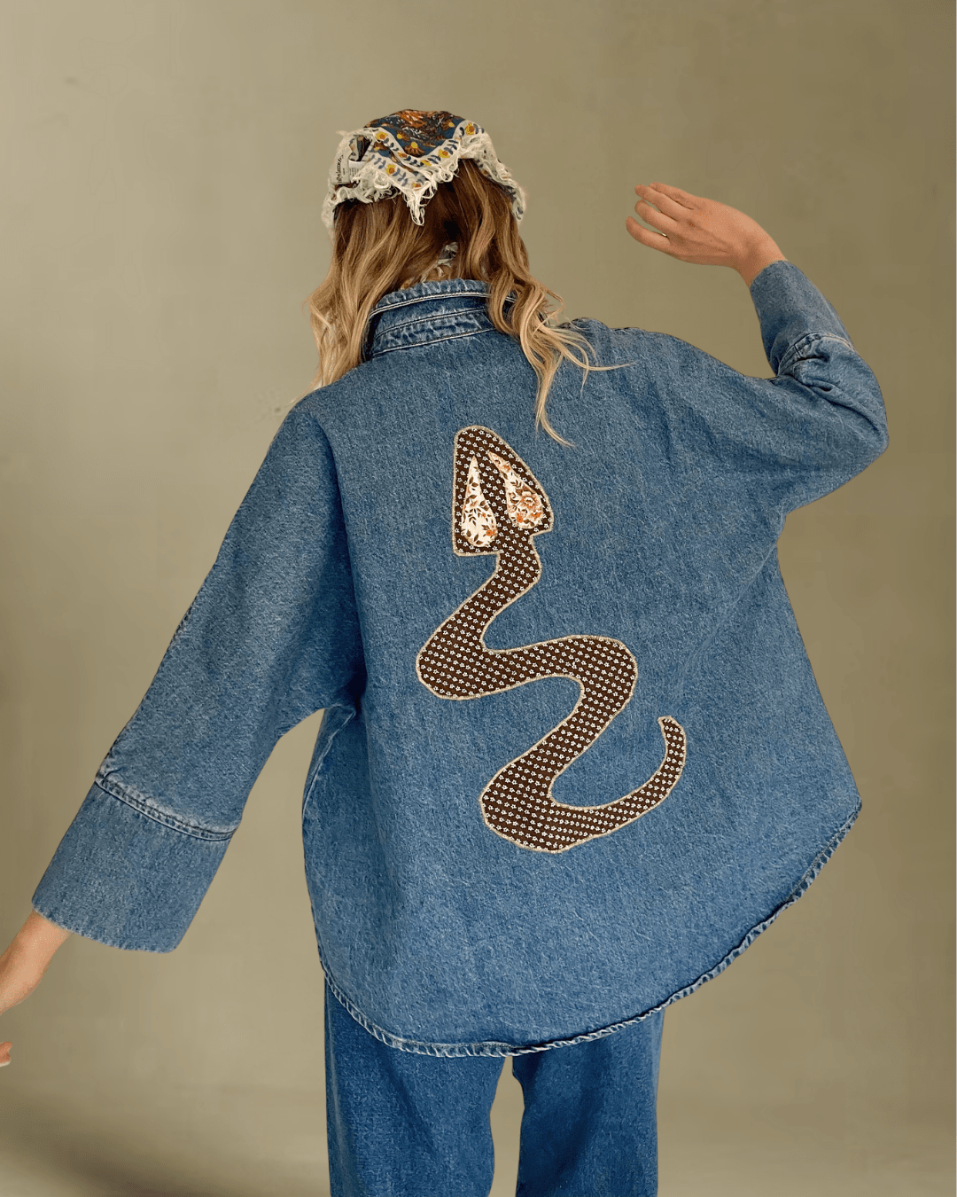 Patchwork skjorte no.6 - Omel Studio - 