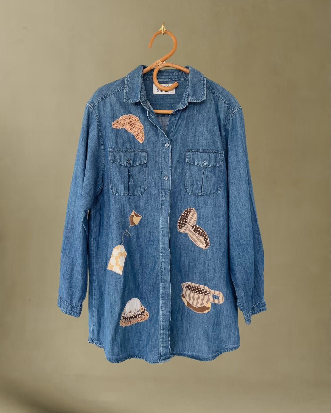 Patchwork skjorte no.7 - Omel Studio - 