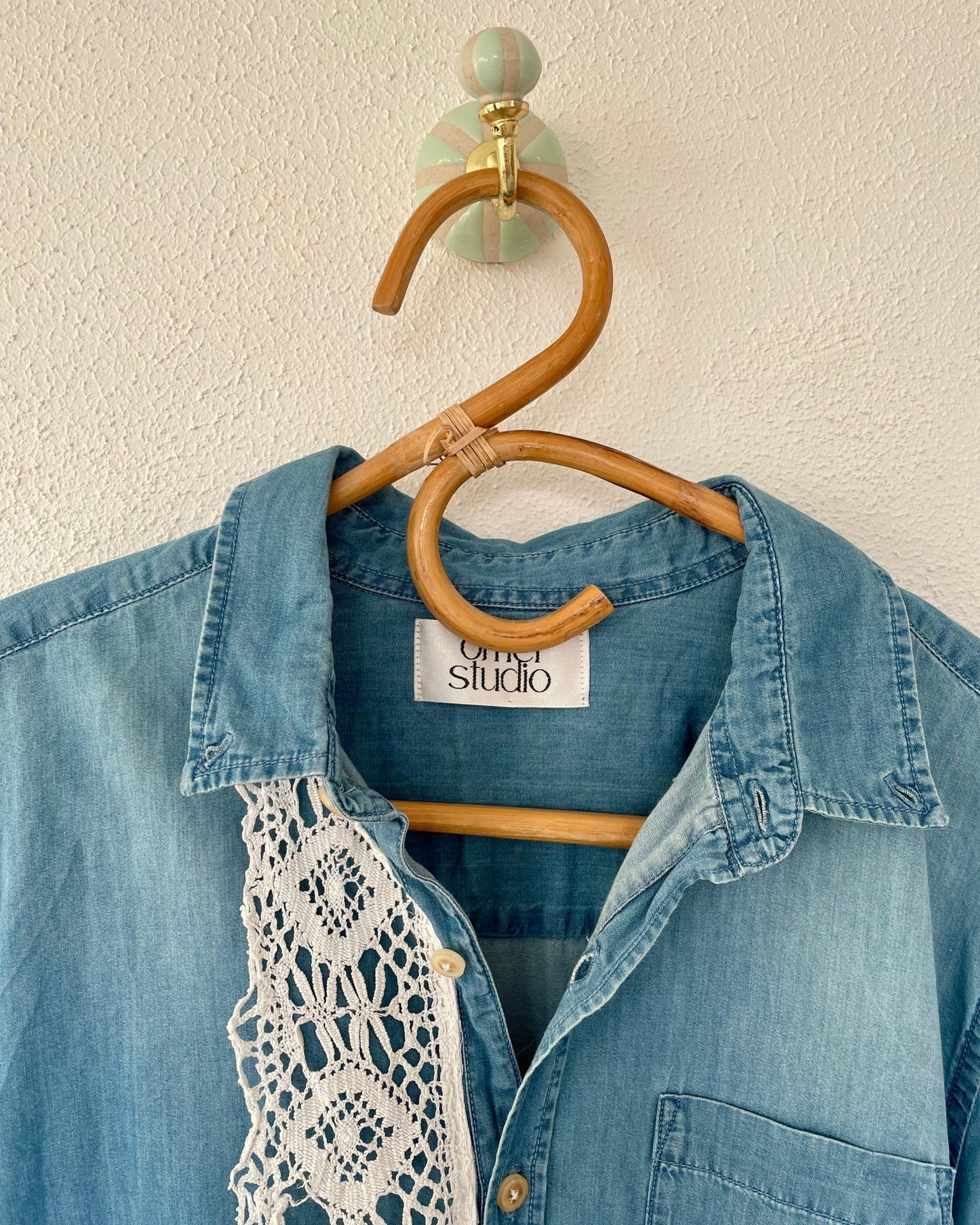 Patchwork skjorte no.8 - Omel Studio - 