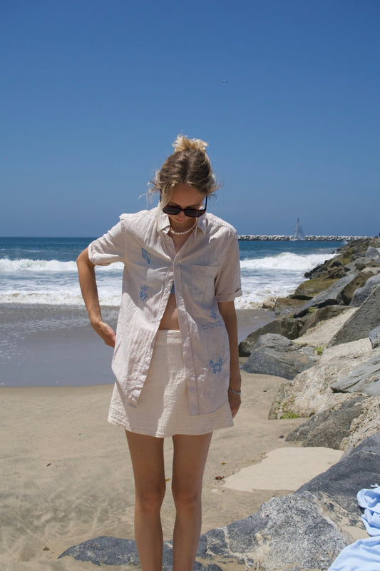 Summer 2025 no. 7 - Omel Studio - Embroidered Shirt