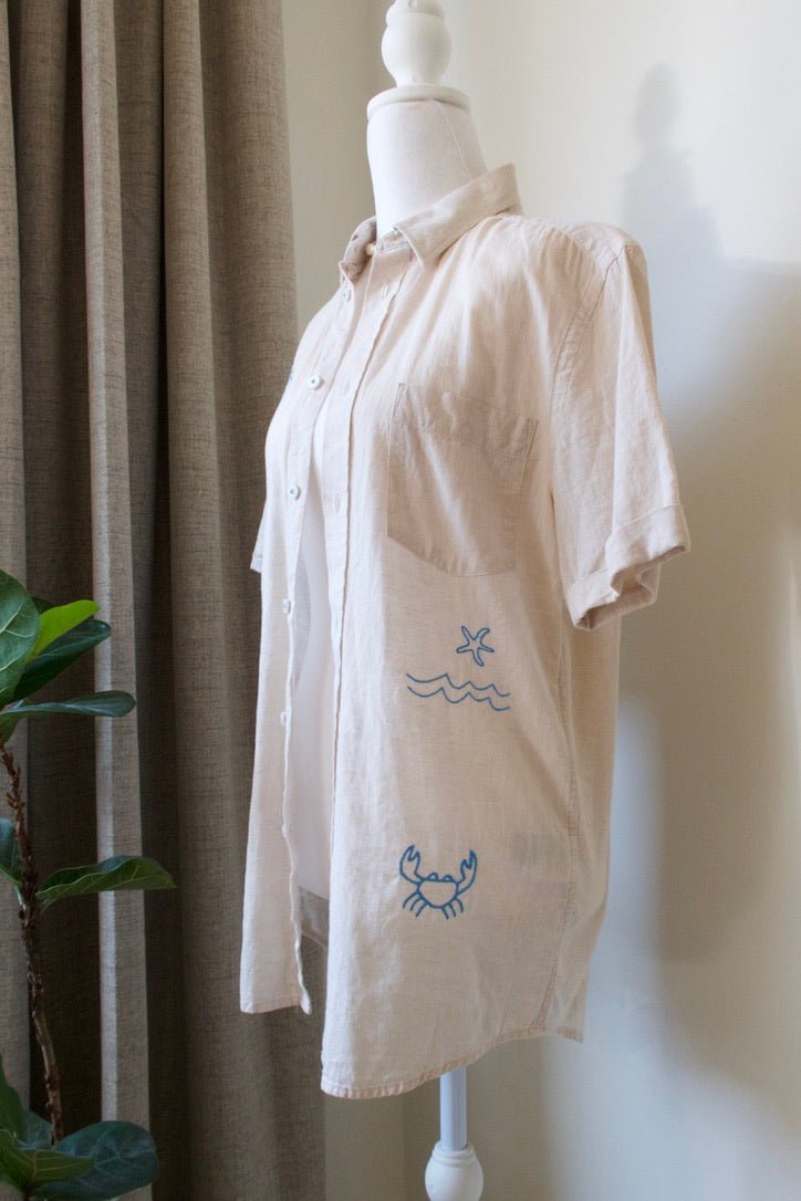 Summer 2025 no. 7 - Omel Studio - Embroidered Shirt