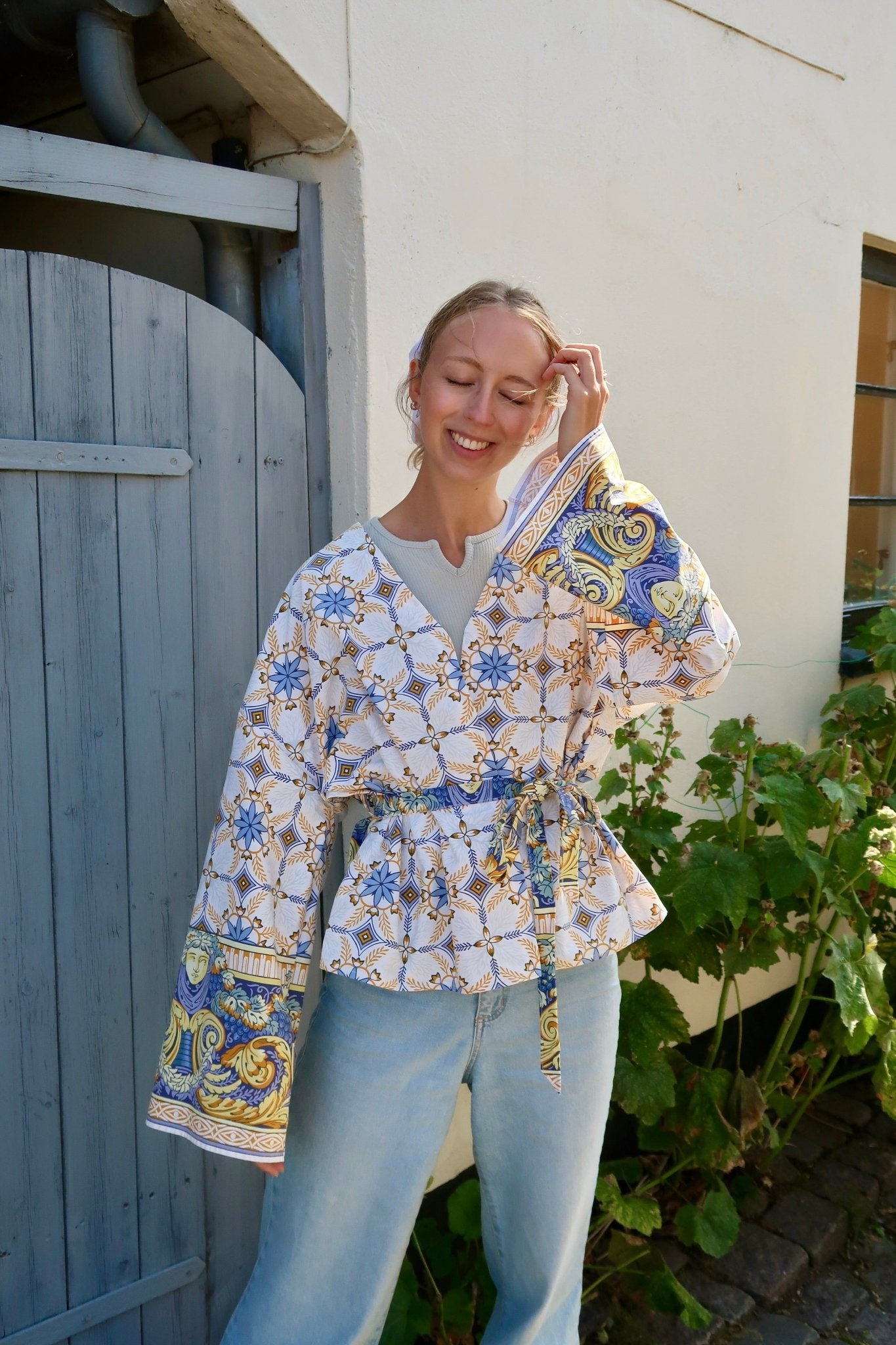 Susanne kimono no.1 (unika) - Omel Studio - Bluse
