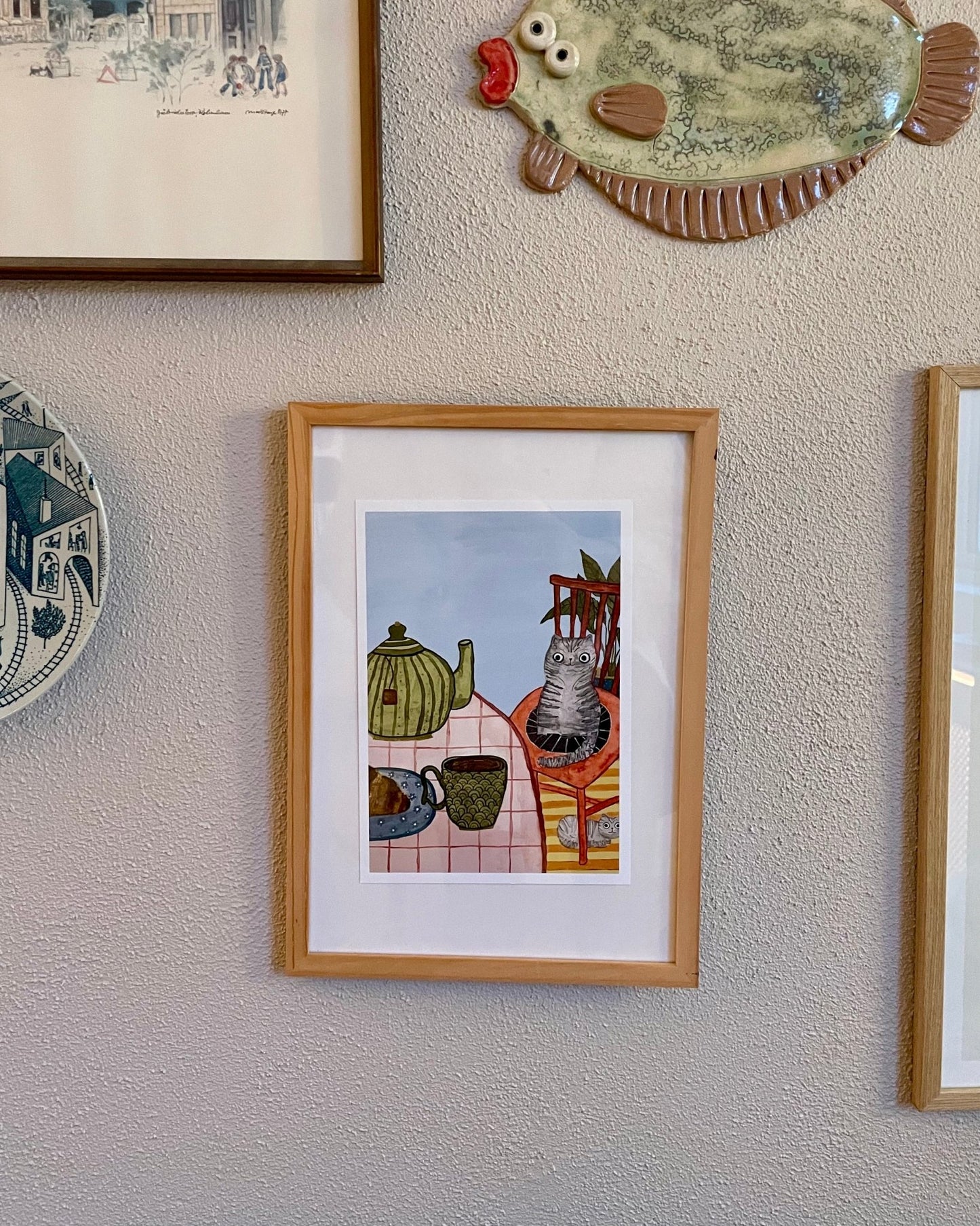 Theo & Merle plakat (A5) - Omel Studio - 