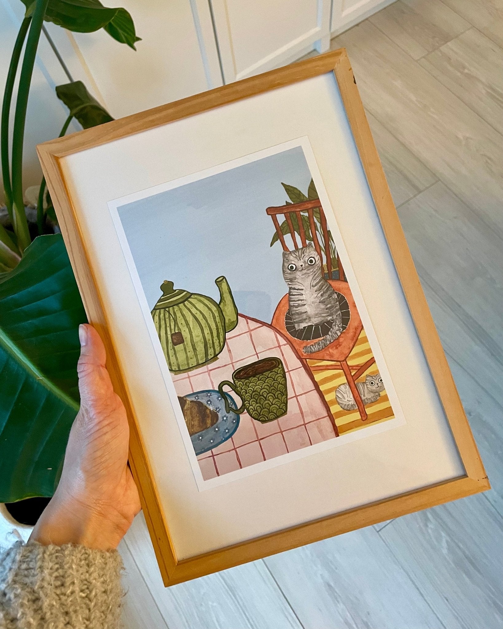 Theo & Merle plakat (A5) - Omel Studio - 