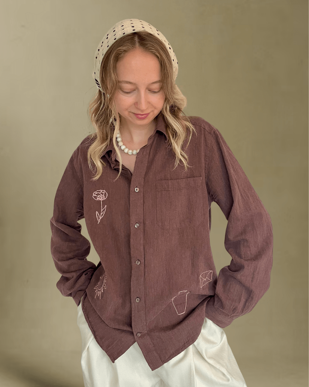 Unique Stitches no.14 - Omel Studio - Bluse