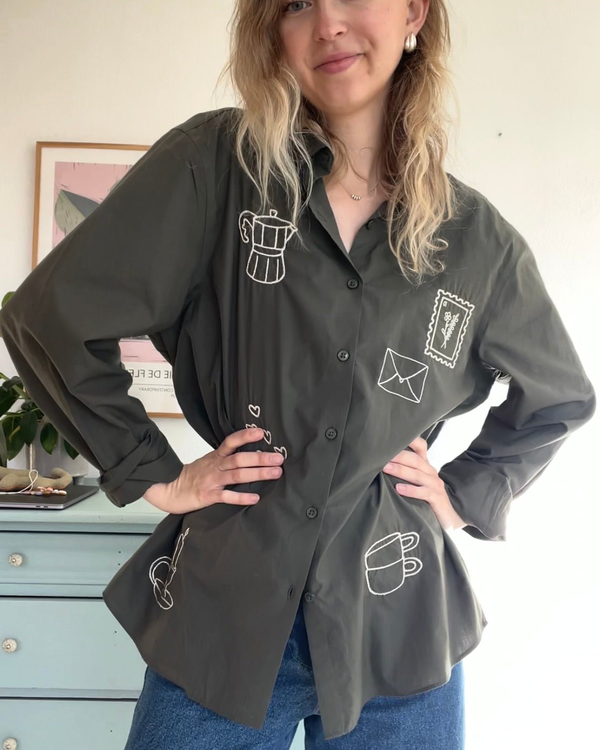 Unique Stitches no.15 - Omel Studio - Bluse