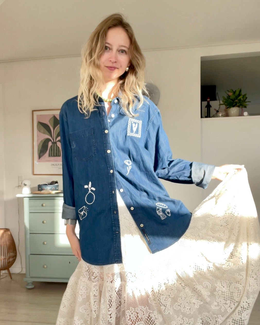 Unique Stitches no.18 - Omel Studio - Bluse